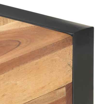 Skrivbord 110x50x76 cm massivt trä