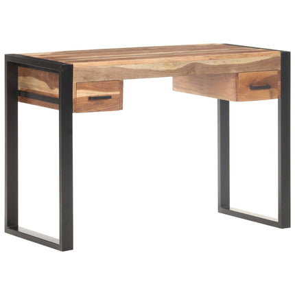 Skrivbord 110x50x76 cm massivt trä