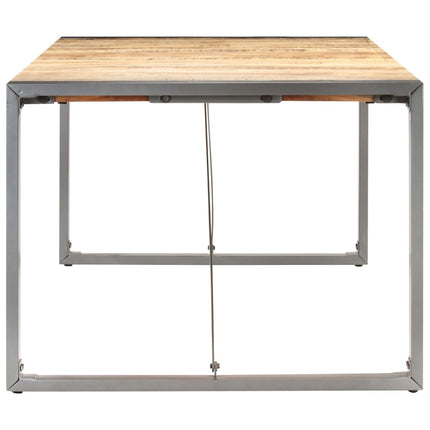 Matbord 180x90x75 cm massivt grovt mangoträ
