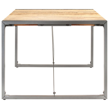 Matbord 200x100x75 cm massivt grovt mangoträ