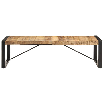 Soffbord 140x70x40 cm grovt mangoträ