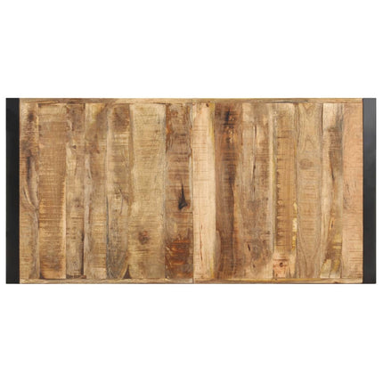 Soffbord 140x70x40 cm grovt mangoträ