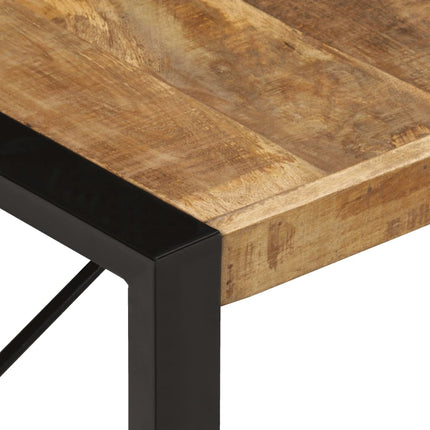 Soffbord 140x70x40 cm grovt mangoträ