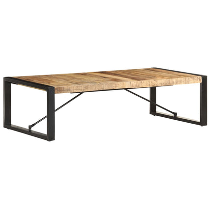 Soffbord 140x70x40 cm grovt mangoträ