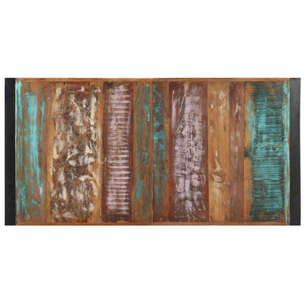 Soffbord 140x70x40 cm massivt återvunnet trä