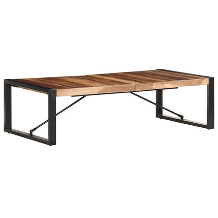 Soffbord 140x70x40 cm massivt trä