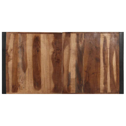 Soffbord 140x70x40 cm massivt trä