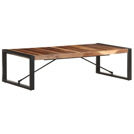 Soffbord 140x70x40 cm massivt trä