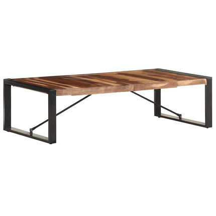 Soffbord 140x70x40 cm massivt trä