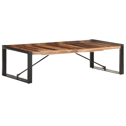 Soffbord 140x70x40 cm massivt trä
