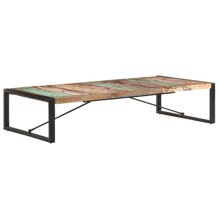 Soffbord 180x90x40 cm massivt återvunnet trä