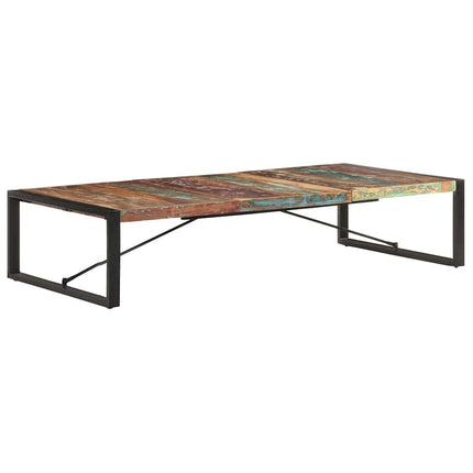 Soffbord 180x90x40 cm massivt återvunnet trä