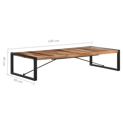 Soffbord 180x90x40 cm massivt trä
