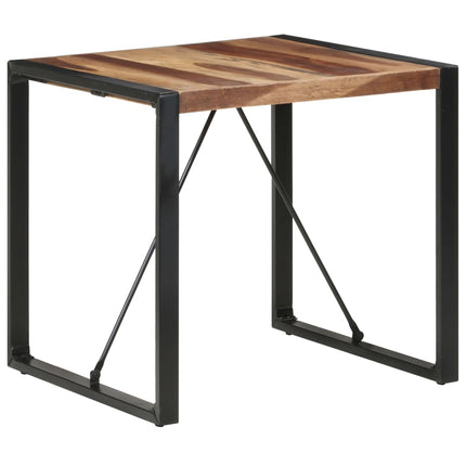 Matbord 80x80x75 cm massivt trä