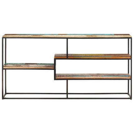 Skänk 150x30x75 cm massivt återvunnet trä