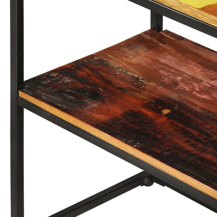 Skänk 150x30x75 cm massivt återvunnet trä