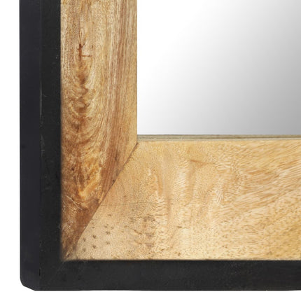 Spegel 110x50 cm massivt mangoträ