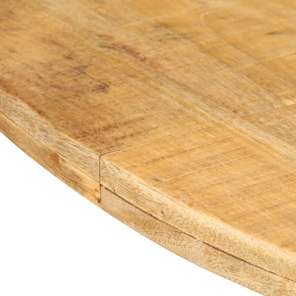 Matbord rund 175x75 cm grovt mangoträ