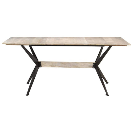 Matbord 180x90x76 cm massivt mangoträ