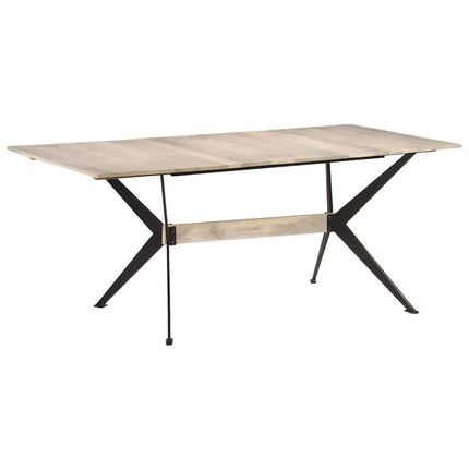 Matbord 180x90x76 cm massivt mangoträ