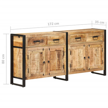 Skänk 172x35x80 cm massivt mangoträ