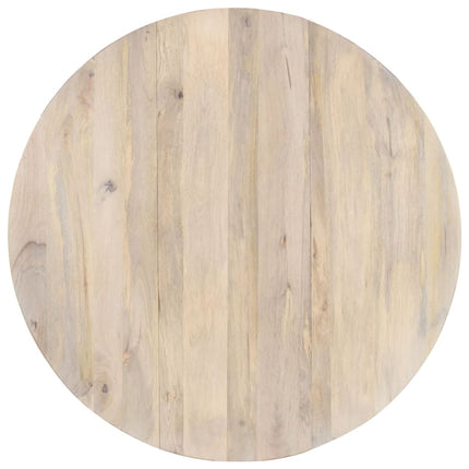 Matbord rund 110x76 cm massivt mangoträ