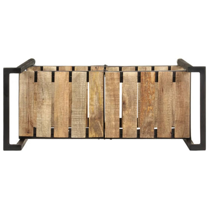 Köksvagn 87x36x81 cm massivt mangoträ