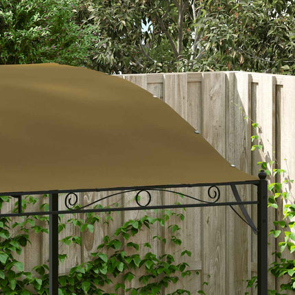 Paviljong 3x2,4 m taupe 180 g/m²