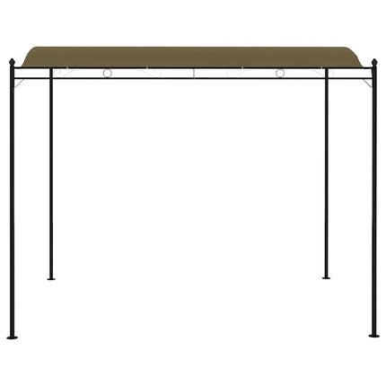 Paviljong 3x2,4 m taupe 180 g/m²