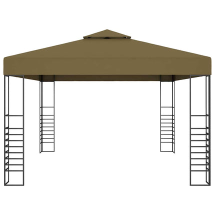 Paviljong 3x4 m taupe 180 g/m²
