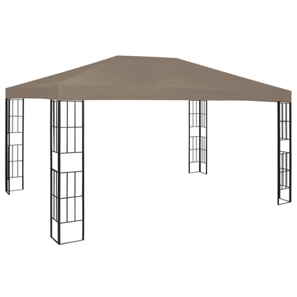Paviljong 4x3 m taupe