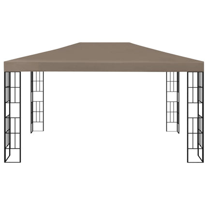 Paviljong 4x3 m taupe