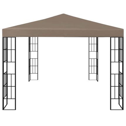 Paviljong 4x3 m taupe