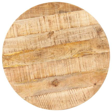 Cafébord runt Ø60x75 cm grovt mangoträ