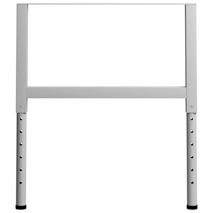 Ramar till arbetsbänk 2 st metall 85x(69-95,5) cm grå