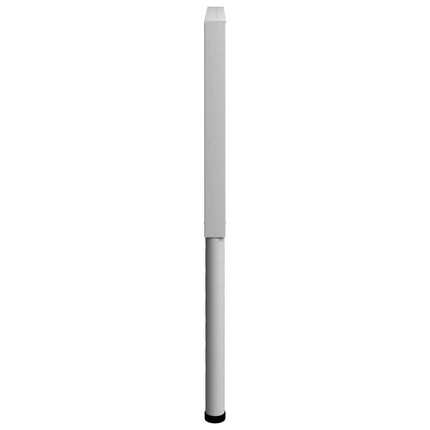 Ramar till arbetsbänk 2 st metall 85x(69-95,5) cm grå