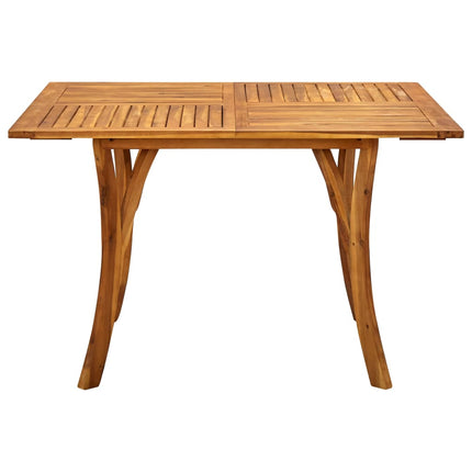 Trädgårdsbord 120x120x75 cm massivt akaciaträ
