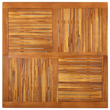 Trädgårdsbord 120x120x75 cm massivt akaciaträ