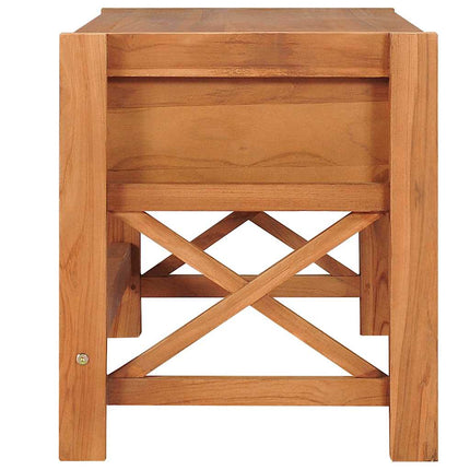 Tv-bänk 100x40x45 cm teak