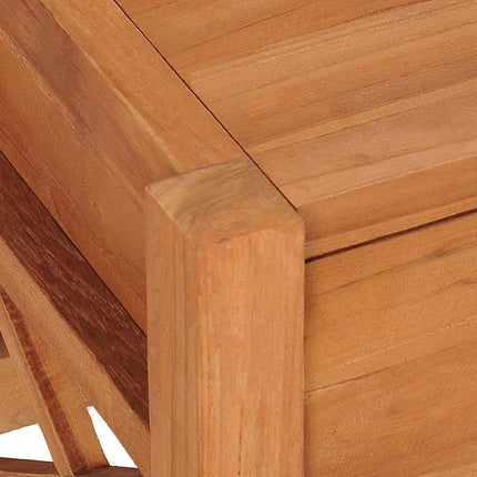 Tv-bänk 100x40x45 cm teak