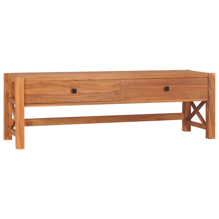 Tv-bänk 140x40x45 cm teak
