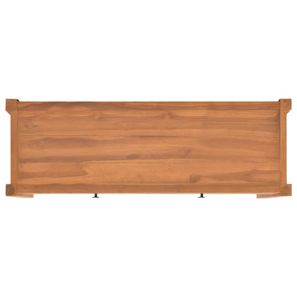 Tv-bänk 140x40x45 cm teak