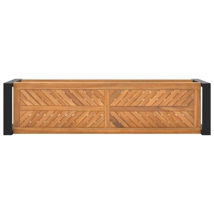 Bänk 120 cm massiv teak