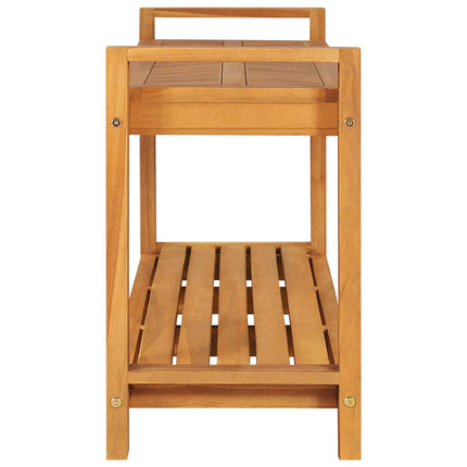 Bänk 120 cm massiv teak