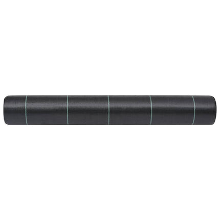 Ogräsmatta svart 1x100 m PP