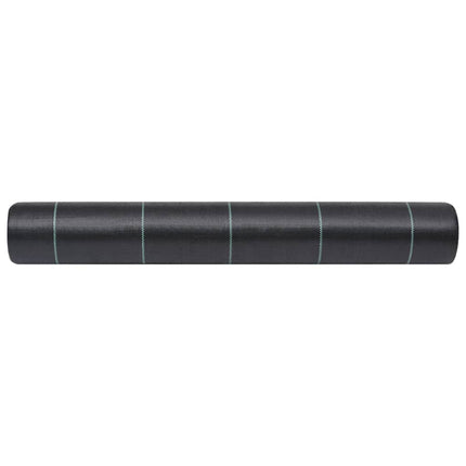 Ogräsmatta svart 2x10 m PP