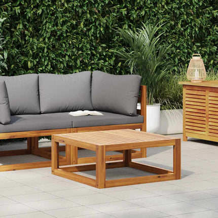 Soffbord 68x68x29 cm massivt akaciaträ