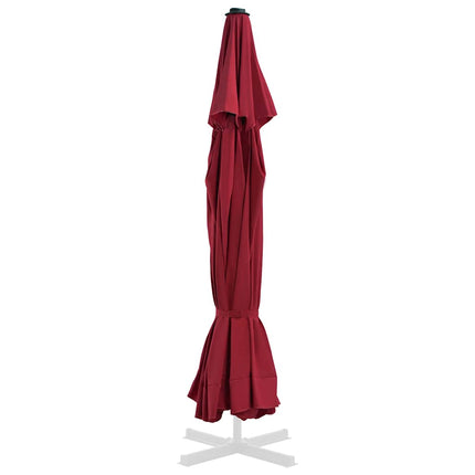 Reservtyg för parasoll vinröd 515 cm