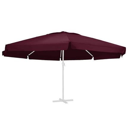 Reservtyg för parasoll vinröd 610 cm