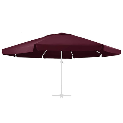 Reservtyg för parasoll vinröd 610 cm